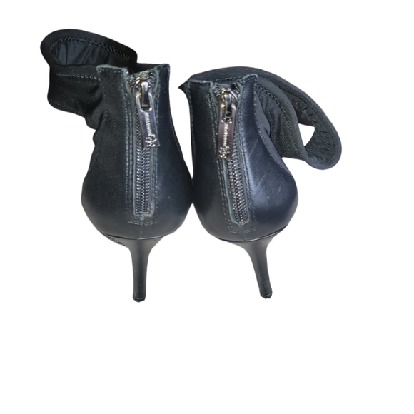 Jessica simpson black ankle wrap heels size 9.5 - Picture 5 of 8